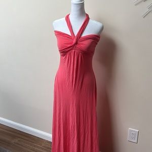 Marciano halter top maxi dress